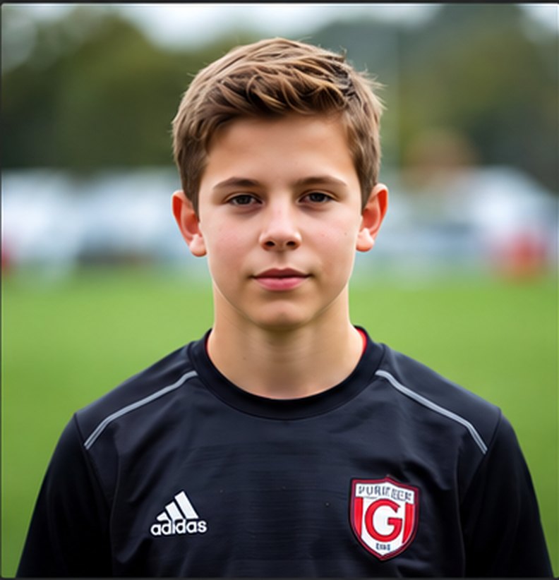 Lucas, academy goalkeeper
